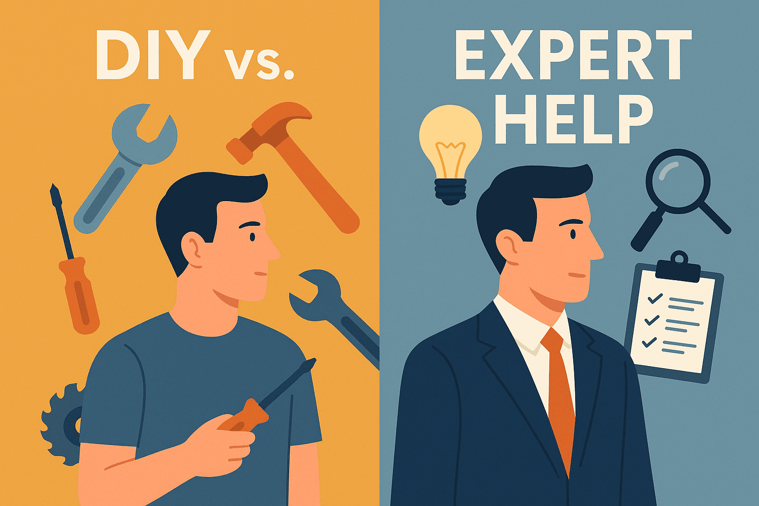 DIY vs. Expert Help: Knowing When to Hire a Professional